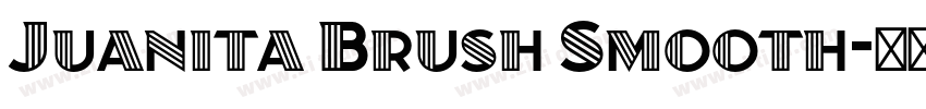 Juanita Brush Smooth字体转换